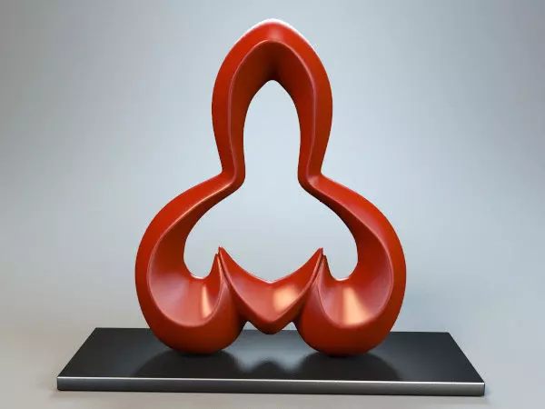 Abstract Figure m06 P 3D print model_0