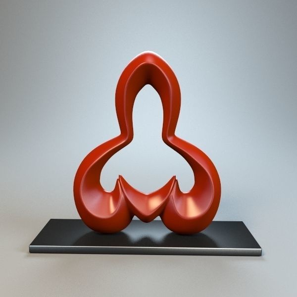 Abstract Figure m06 P 3D print model_5