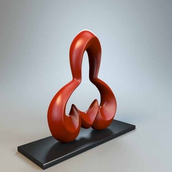 Abstract Figure m06 P 3D print model_1