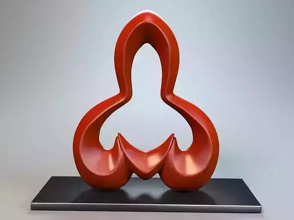 Abstract Figure 3D model
