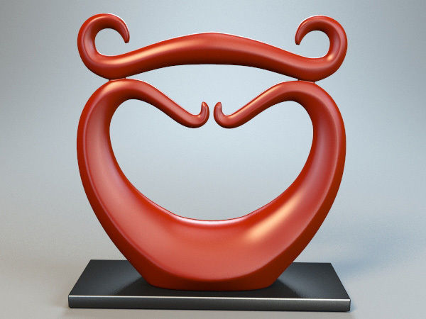 Abstract Figure m08 P 3D print model