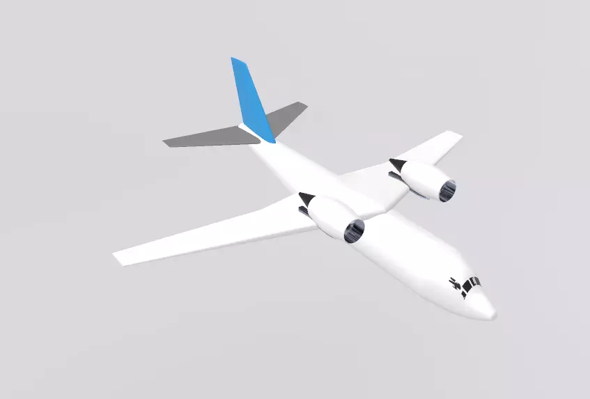 Fictional Aircraft Commercialized An-71 Inspired series 3D model