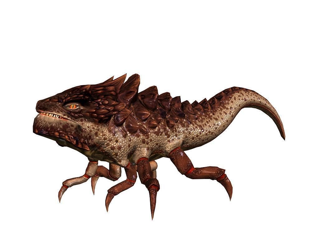 3Dfoin - Dragon Bug Low-poly 3D model_15