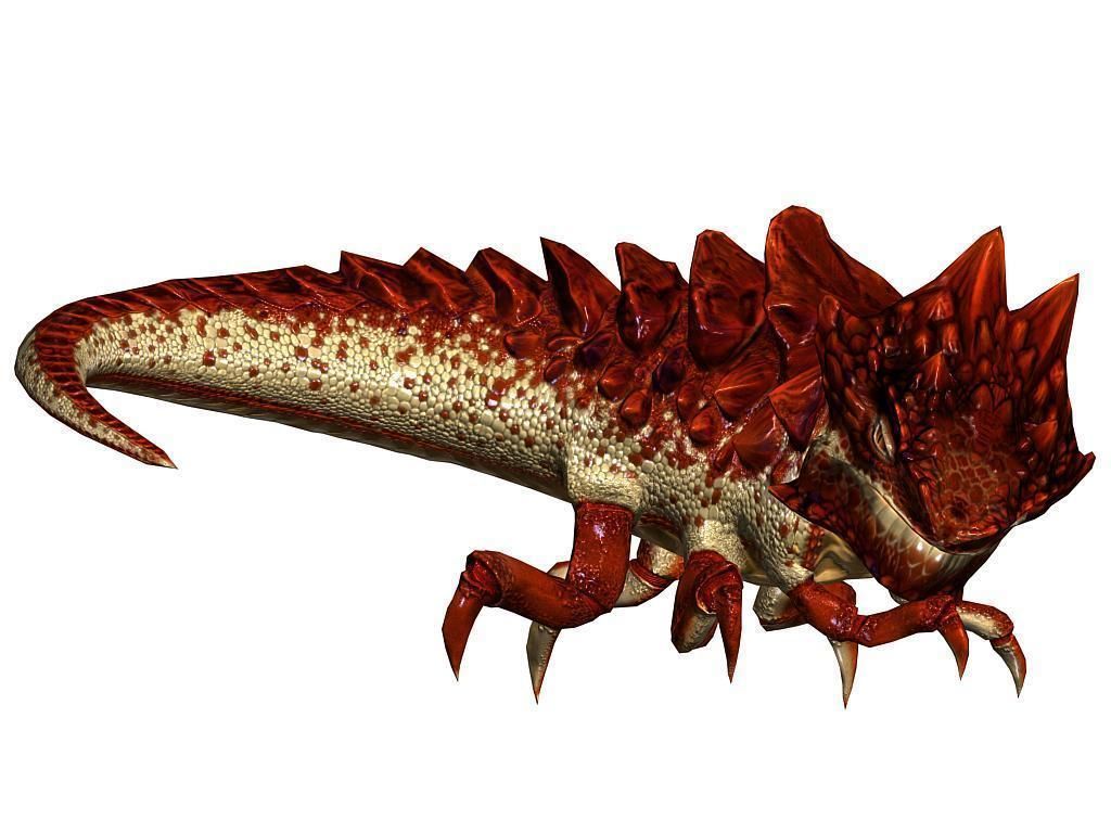 3Dfoin - Dragon Bug Low-poly 3D model_13