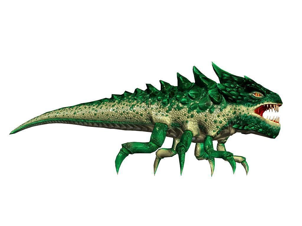 3Dfoin - Dragon Bug Low-poly 3D model_8