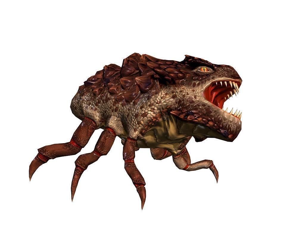 3Dfoin - Dragon Bug Low-poly 3D model_14