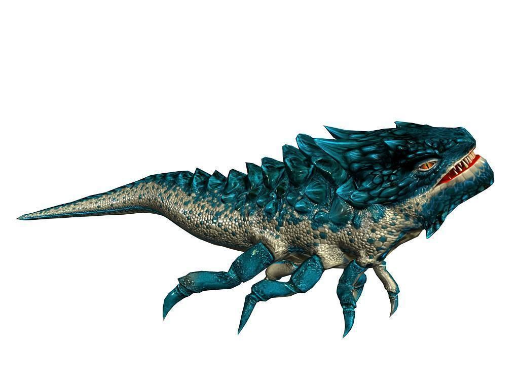 3Dfoin - Dragon Bug Low-poly 3D model_6