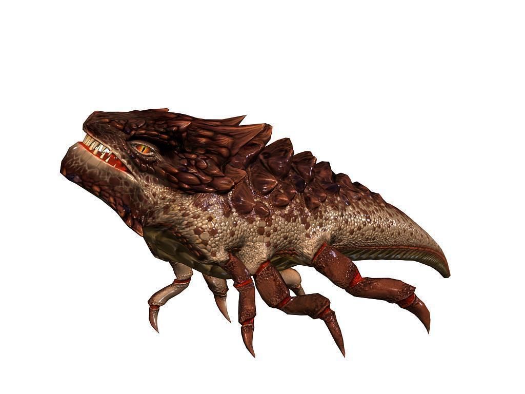 3Dfoin - Dragon Bug Low-poly 3D model_12