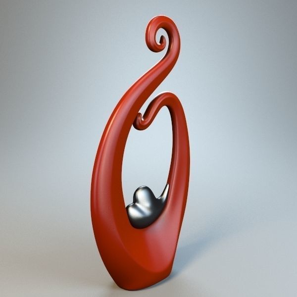 Black Hear m3 3D model_2