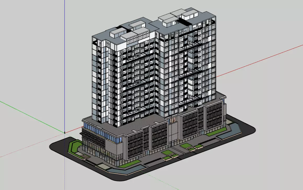 Apartment Duc Anh 3D model