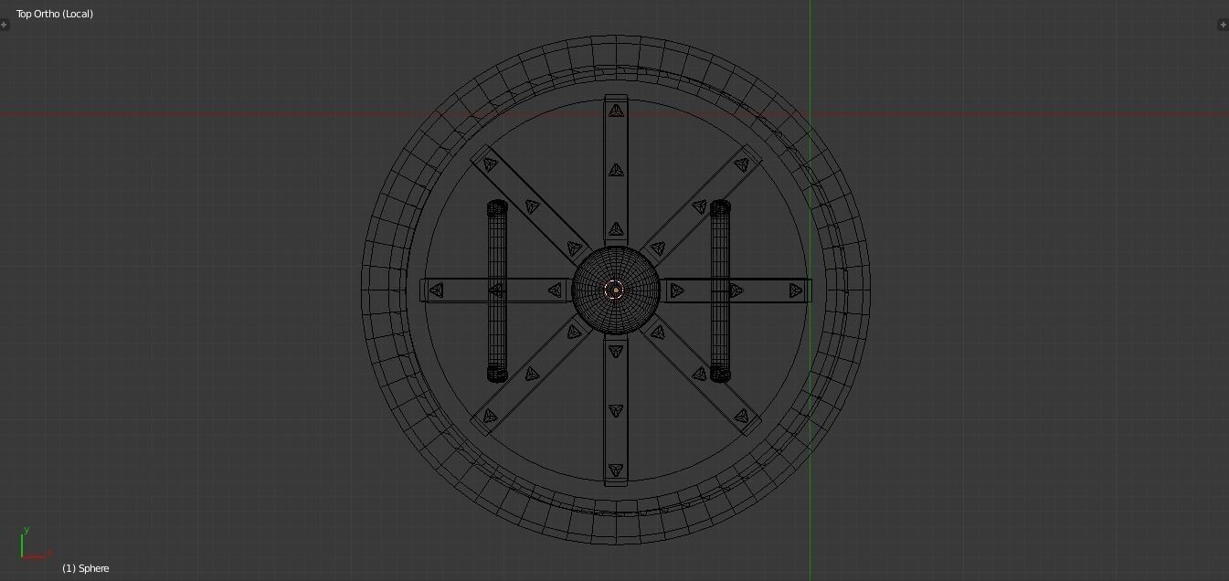Viking Shield Free low-poly 3D model_6
