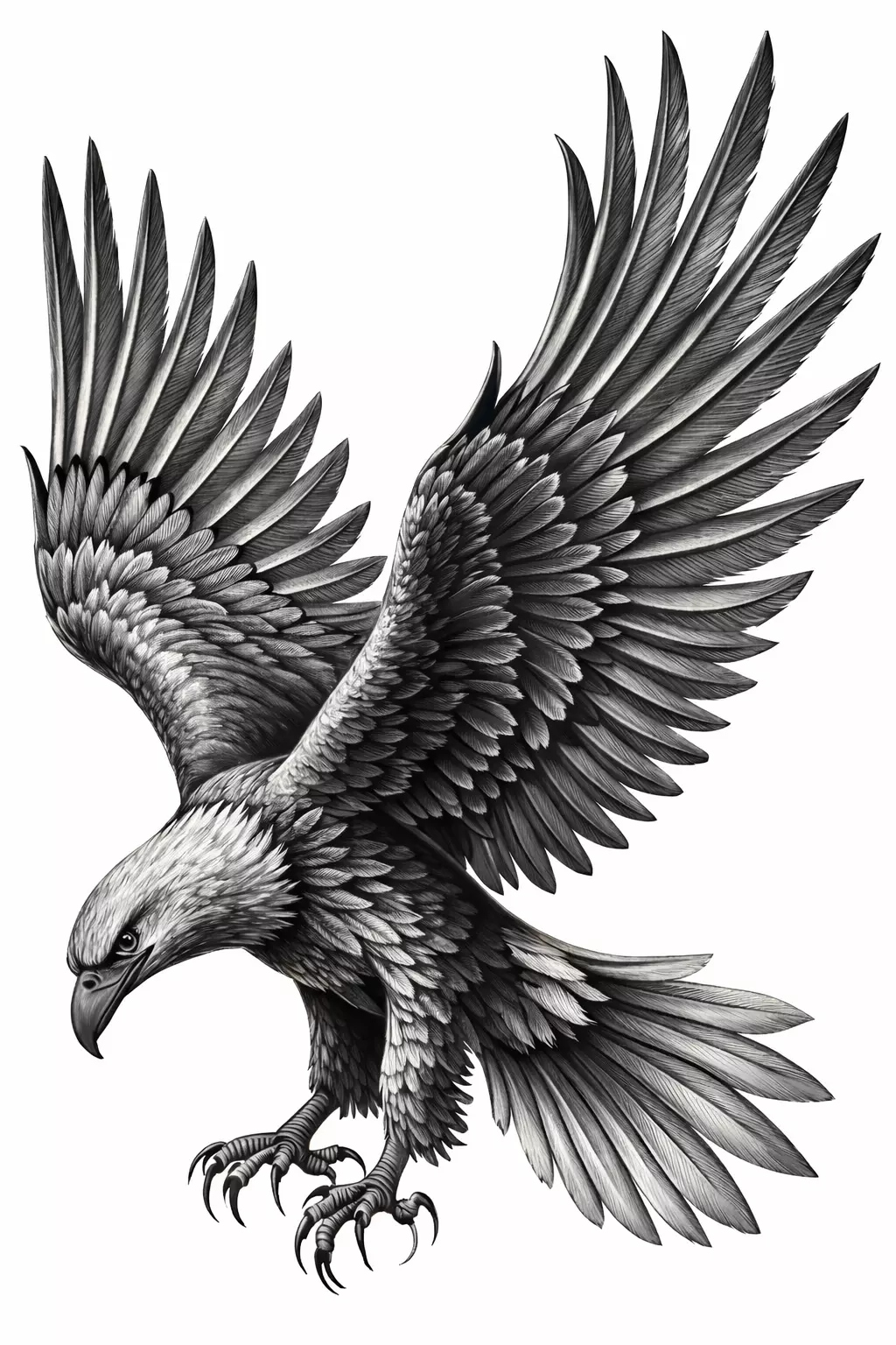 Pendant Eagle Pendant Hiphop Eagle Animal Pendant 3D print model