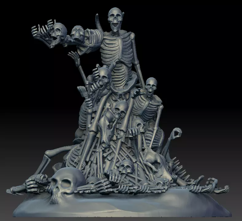 Bone Swarm 3D print model