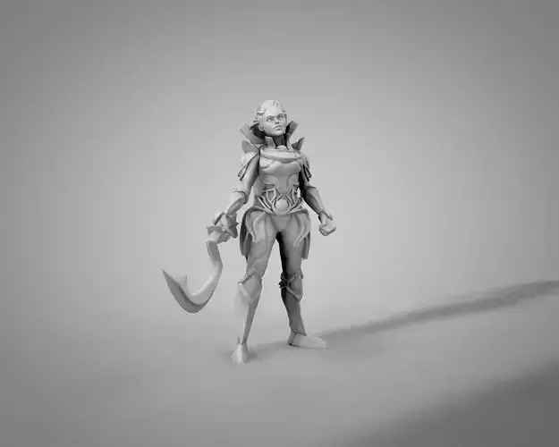 Diana League of Legends 3D print model