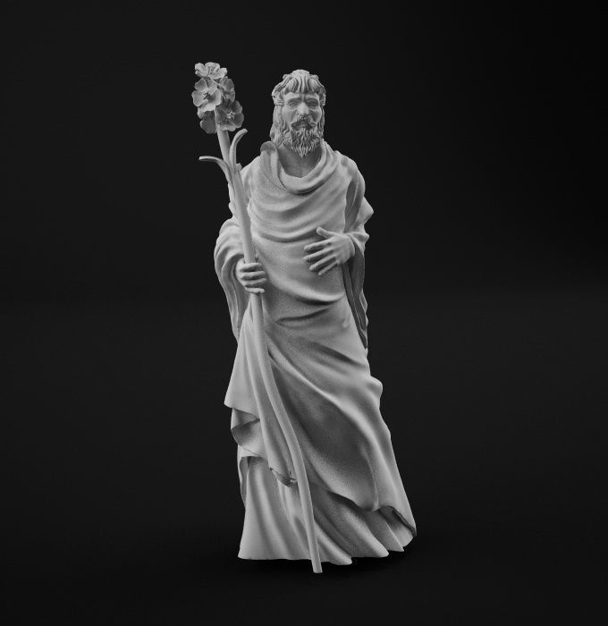 Holy family 3D print model_2