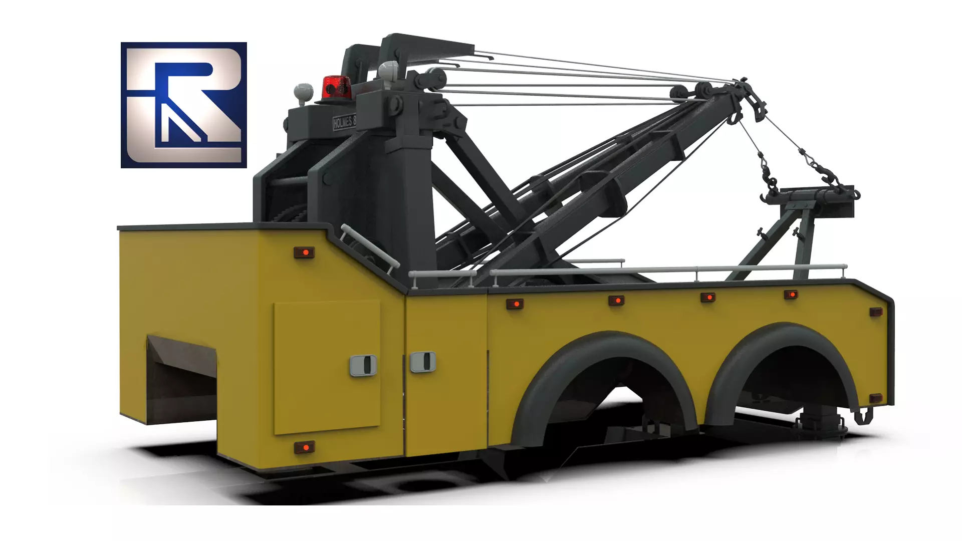 Holmes 850 Twin-Boom Wrecker System - 3D Printable Edition 3D print model