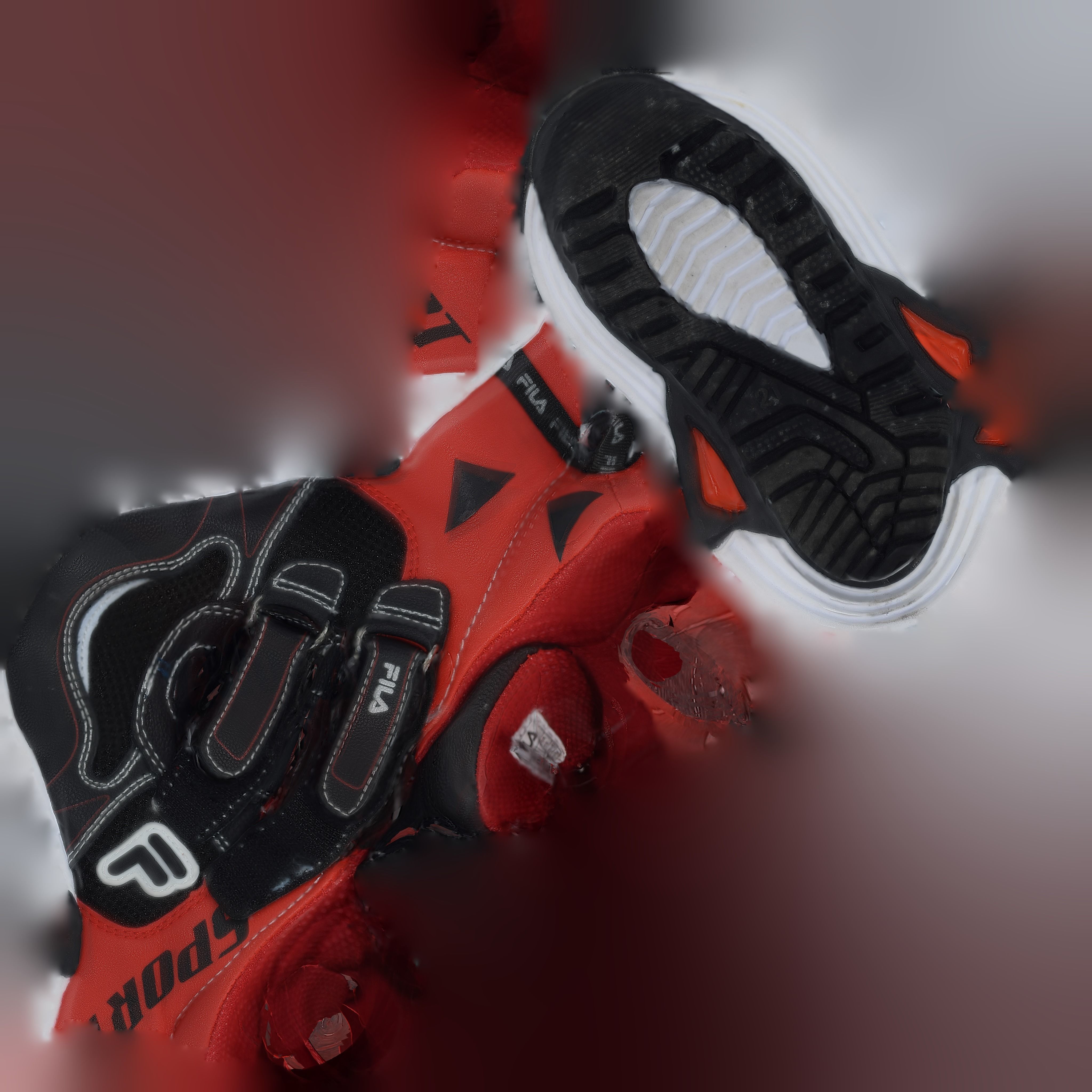 Baby shoe  Low-poly 3D model_2