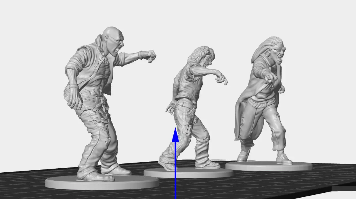 Angry Neighbours Seekers Zombies Resin print 3D print model