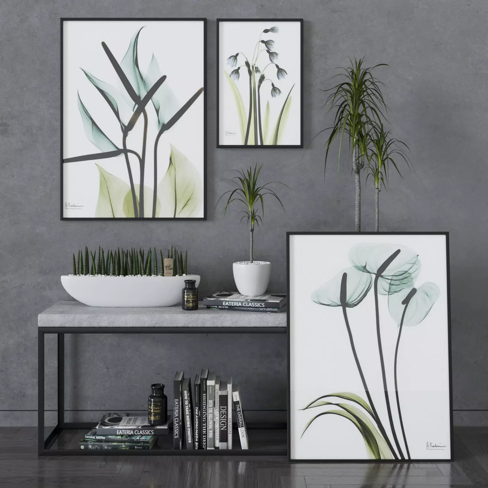 Decorative Set 4 3D model