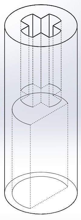 6mm D shaft to Lego axis adapter Free 3D print model_0