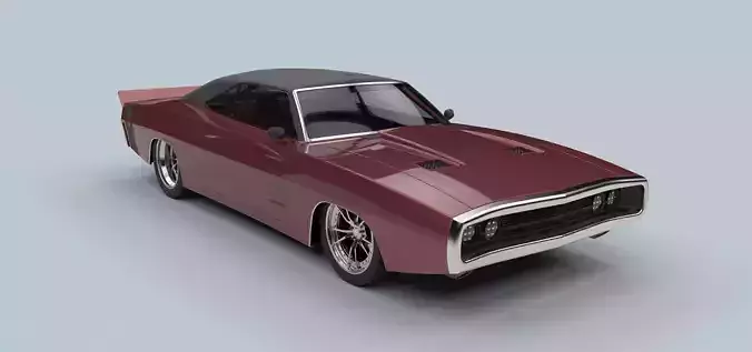 Dodge Charger 1970 3D model