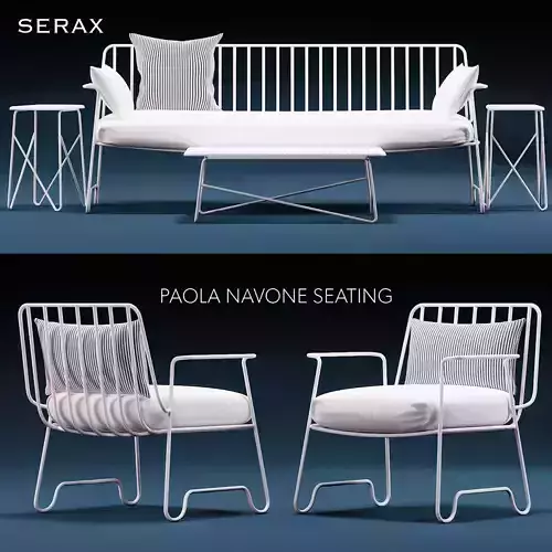 SOFA SET serex paiola napoleone seating