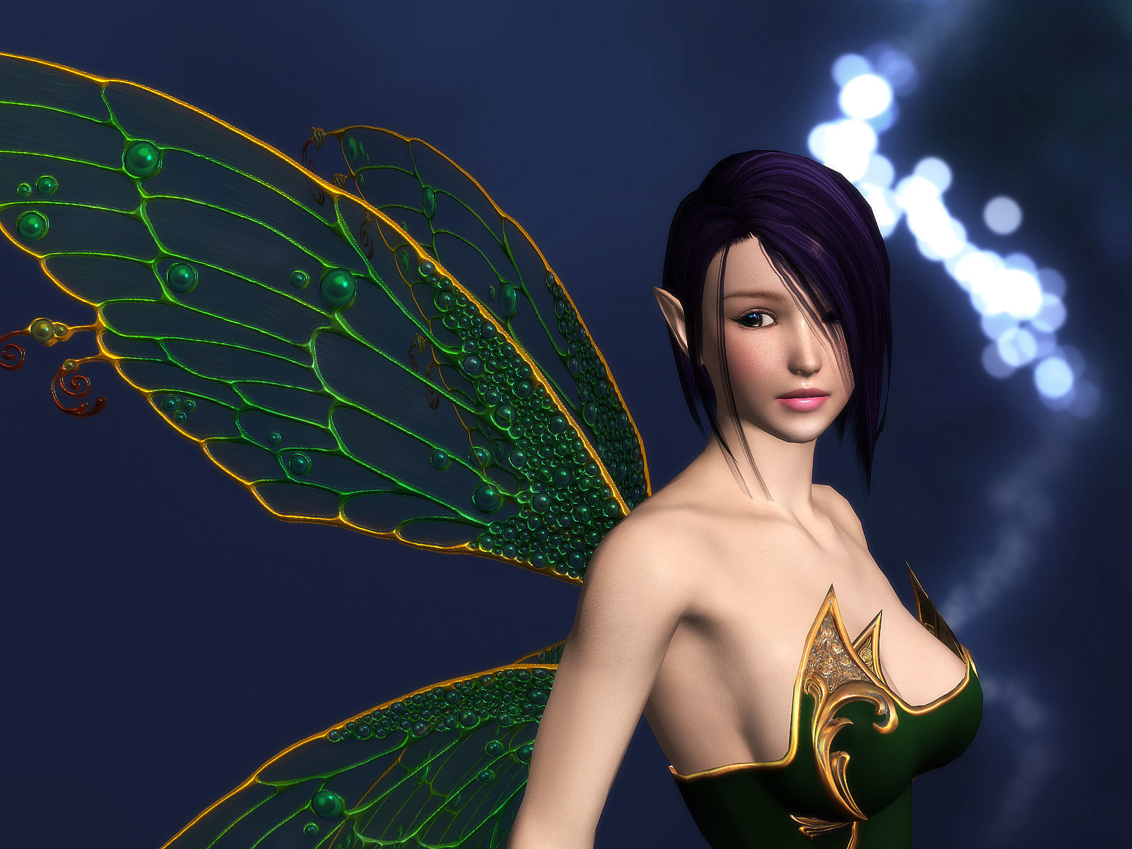 3Dfoin - Fairy Low-poly 3D model_8