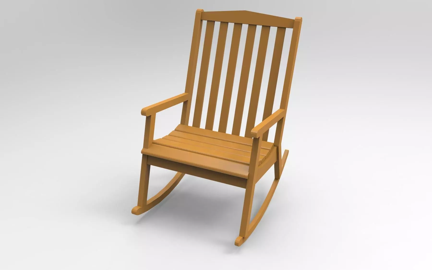 Wood Chair 3D print model