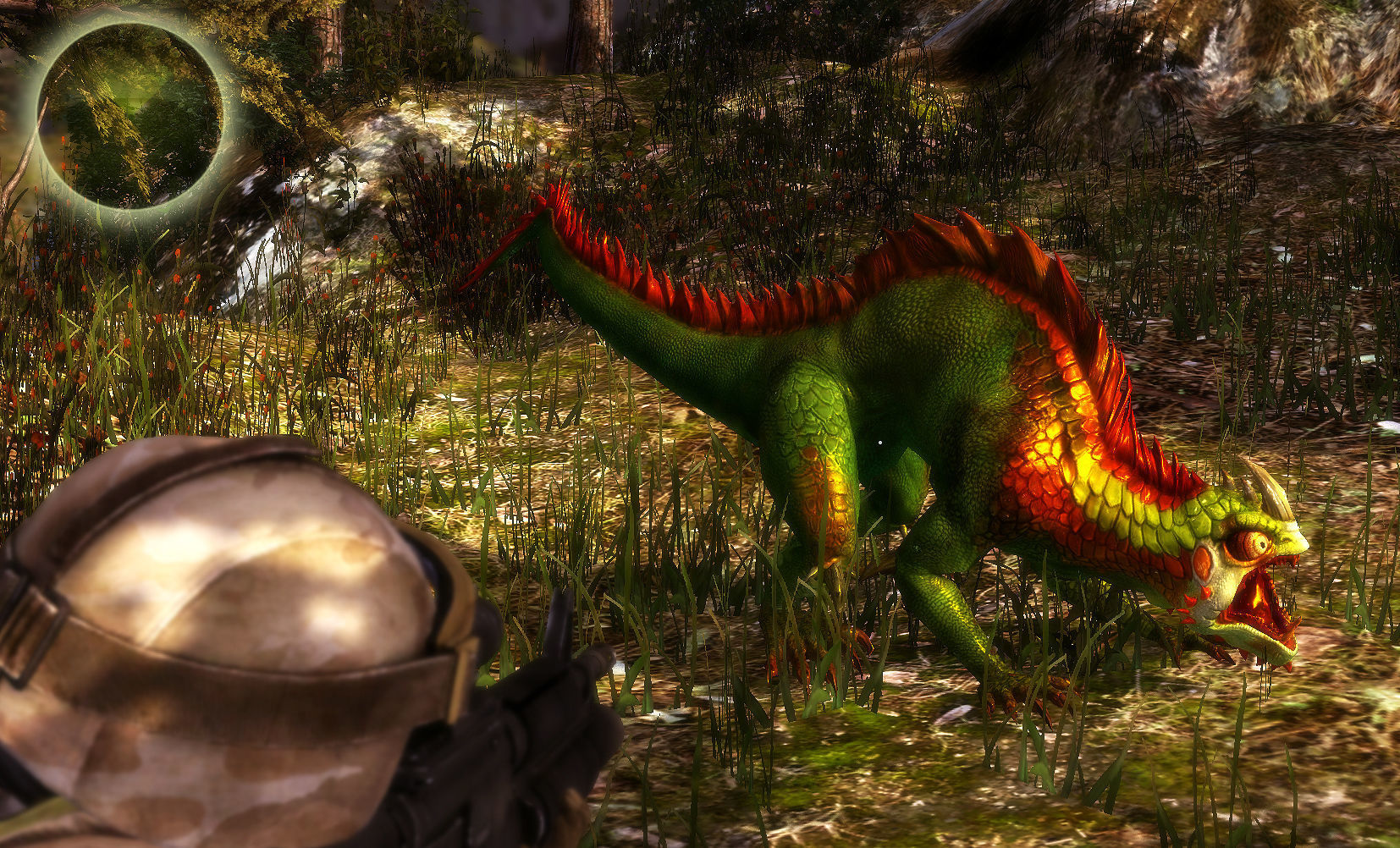 3Dfoin - Fantasy Lizard Low-poly 3D model_2