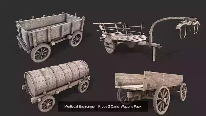 Ultimate Medieval Environment Props Collection  14 Themed Packs 4