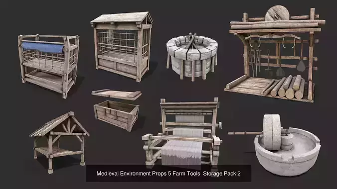 Ultimate Medieval Environment Props Collection  14 Themed Packs 7