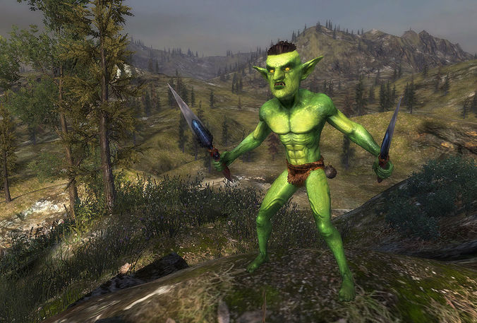 3Dfoin - Goblin Assassin Low-poly 3D model