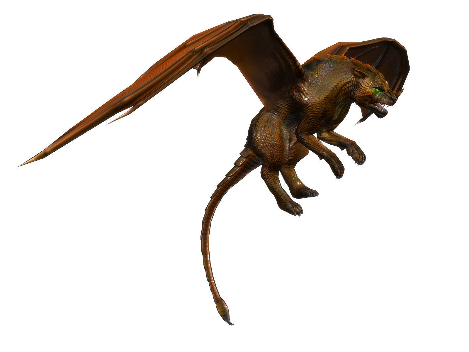 3Dfoin - Manticore Low-poly 3D model_15