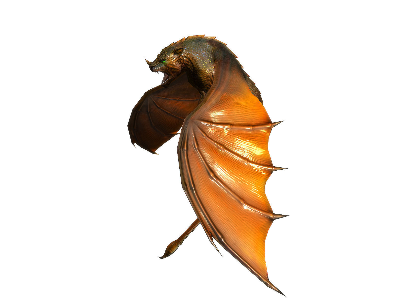 3Dfoin - Manticore Low-poly 3D model_16