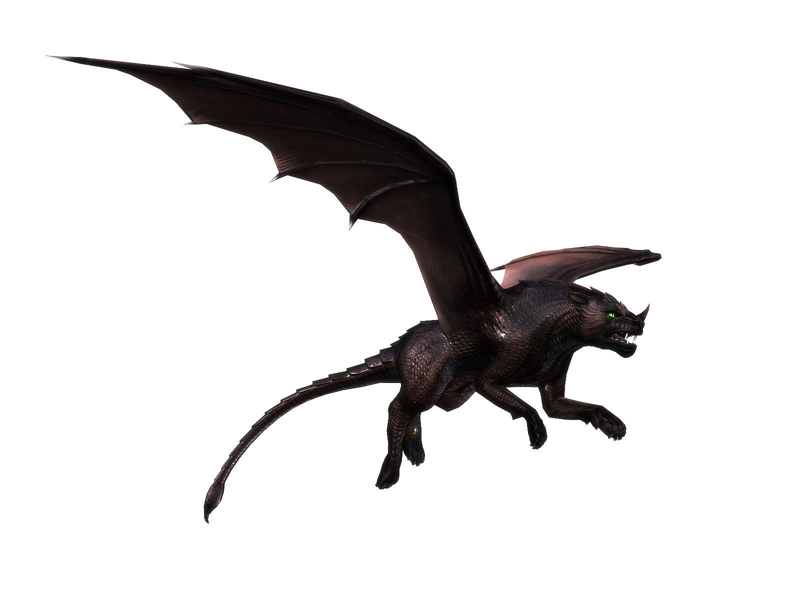 3Dfoin - Manticore Low-poly 3D model_7