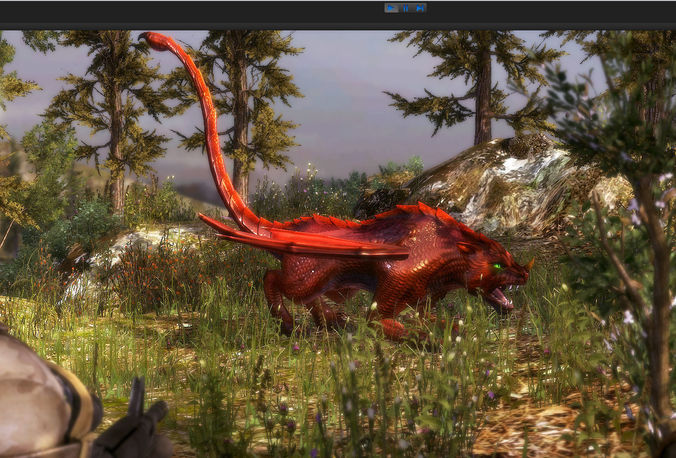 3Dfoin - Manticore Low-poly 3D model