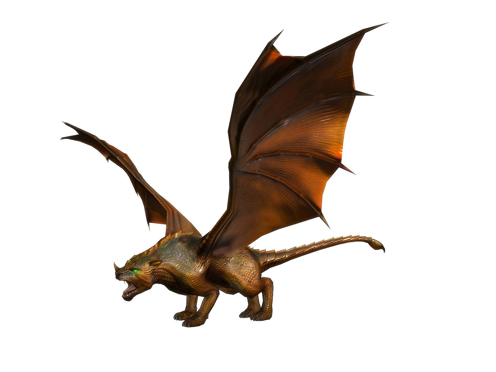 3Dfoin - Manticore Low-poly 3D model_5