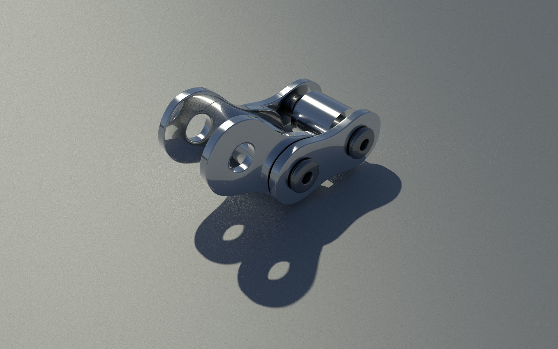 Modular Chain Link Free low-poly 3D model_0