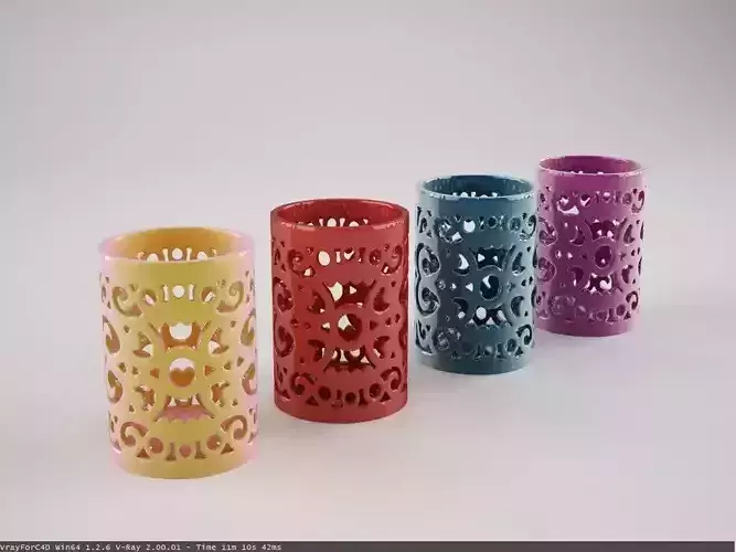 pen holder 3D print model