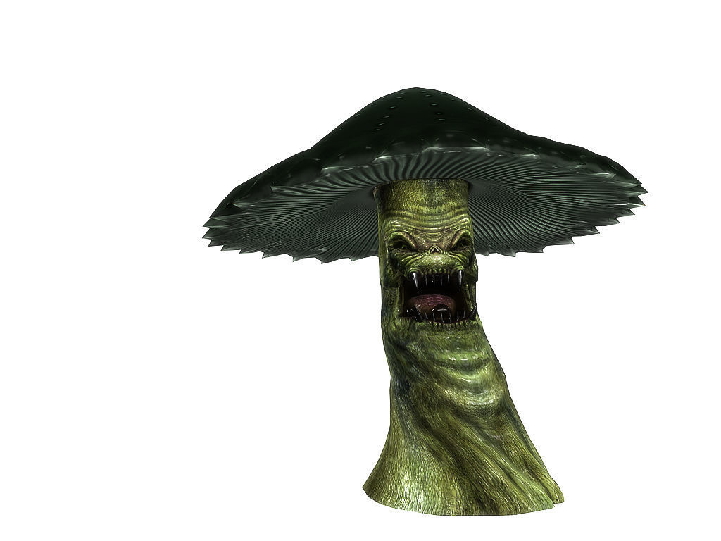 3Dfoin - Monster Mushroom Low-poly 3D model_15