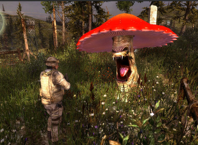 3Dfoin - Monster Mushroom Low-poly 3D model