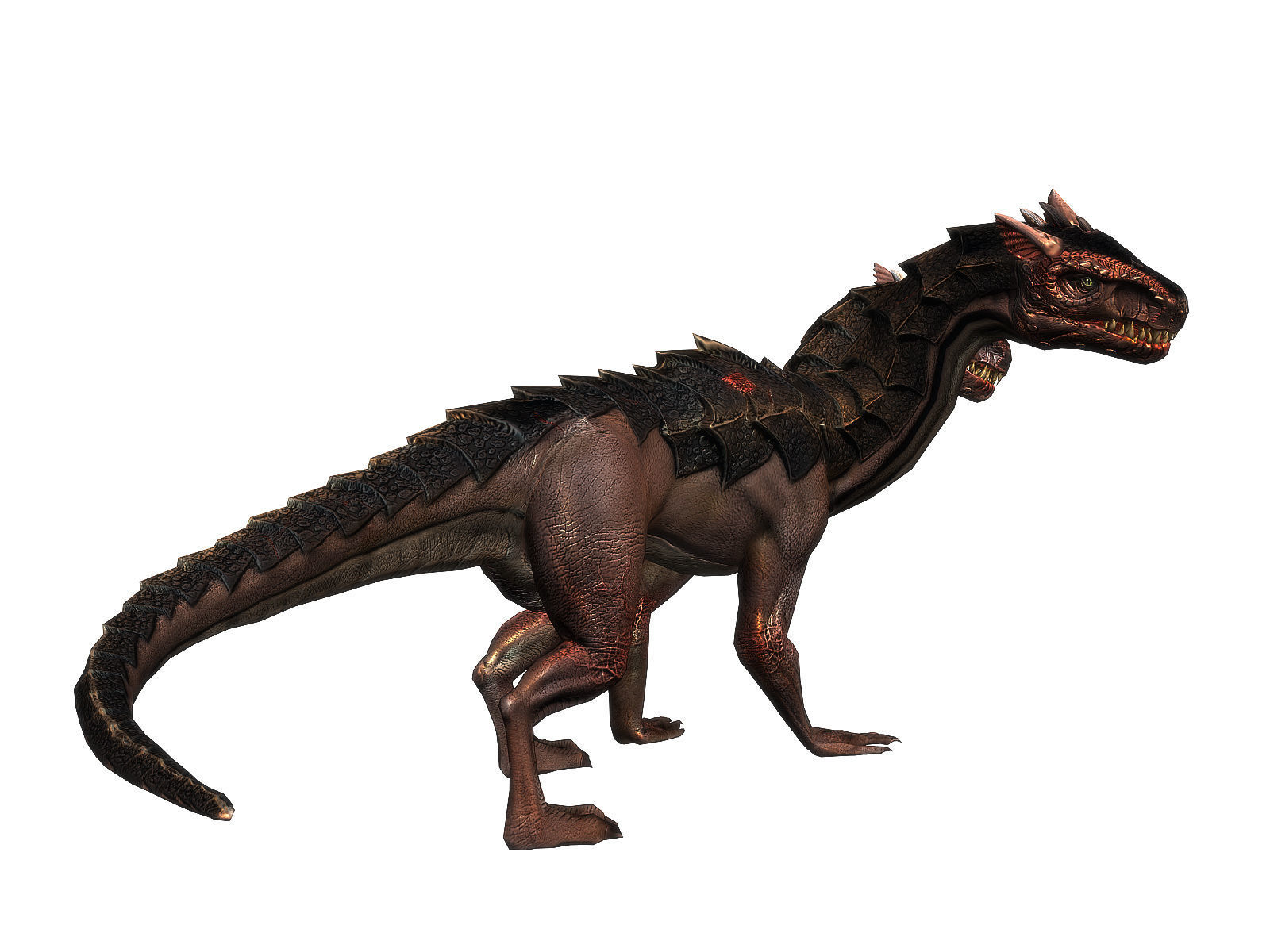 3Dfoin - Orthros  Low-poly 3D model_10