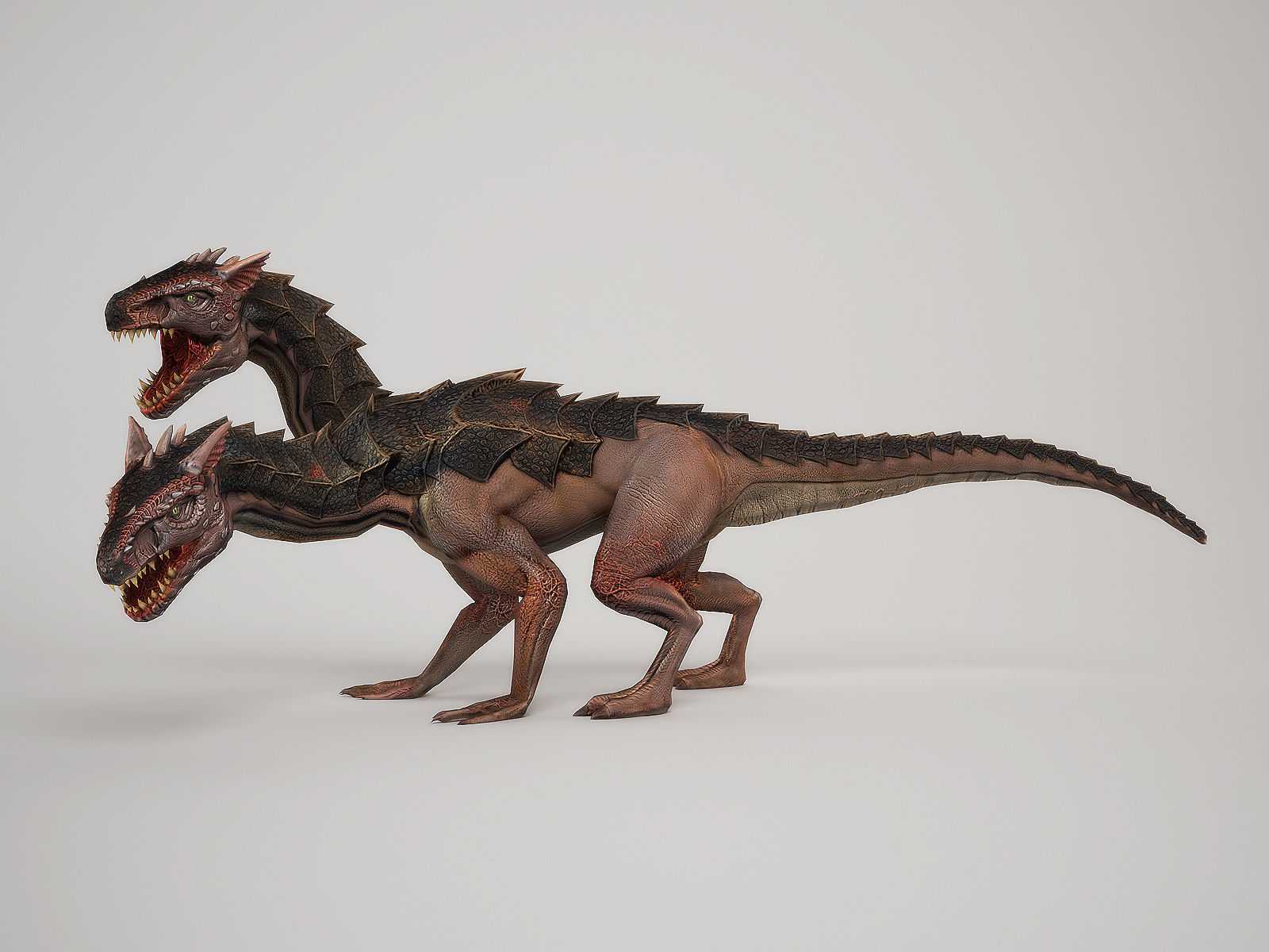 3Dfoin - Orthros  Low-poly 3D model_2