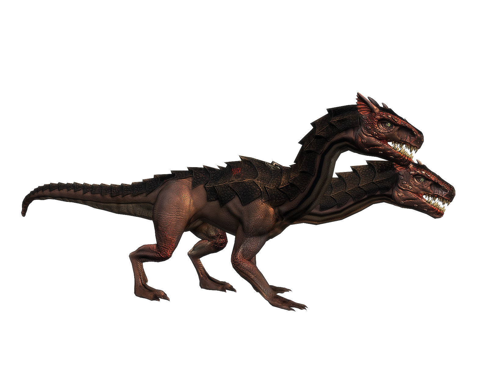 3Dfoin - Orthros  Low-poly 3D model_7