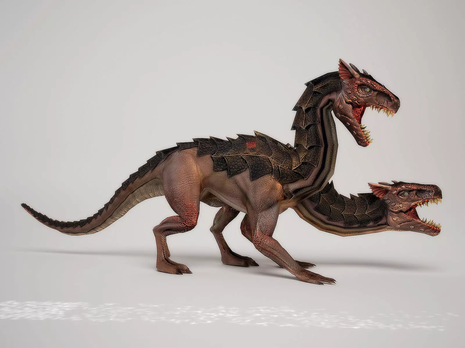 3Dfoin - Orthros  Low-poly 3D model_0