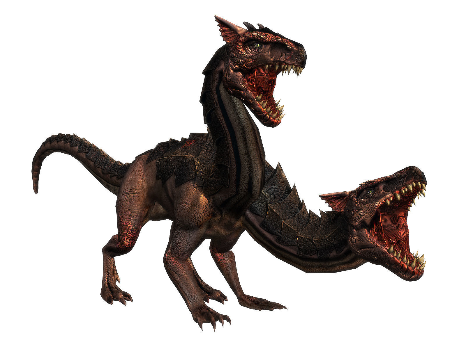 3Dfoin - Orthros  Low-poly 3D model_9