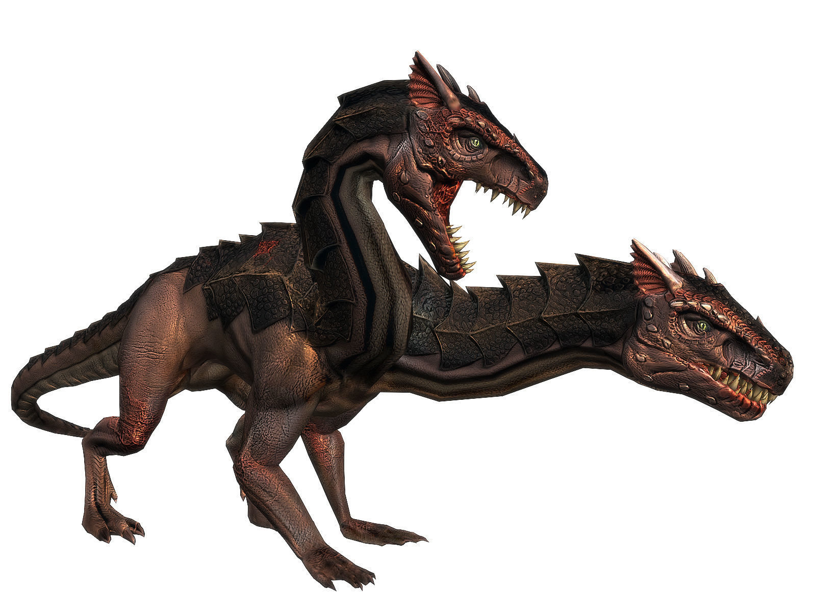 3Dfoin - Orthros  Low-poly 3D model_8