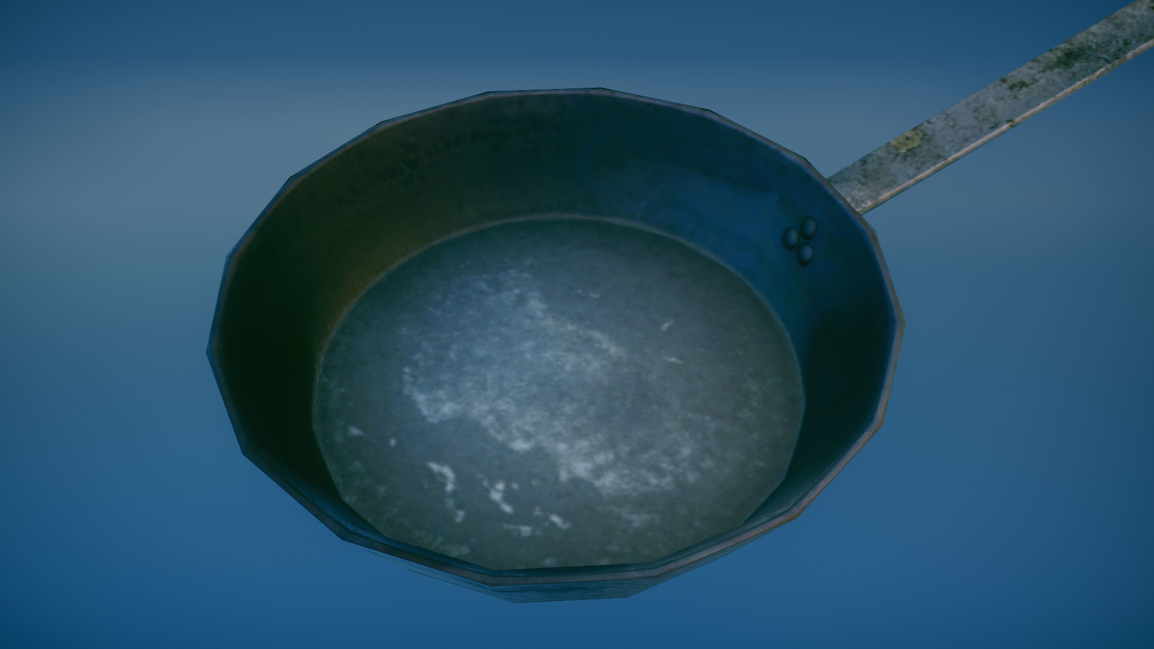 Old pans collection Free low-poly 3D model_3