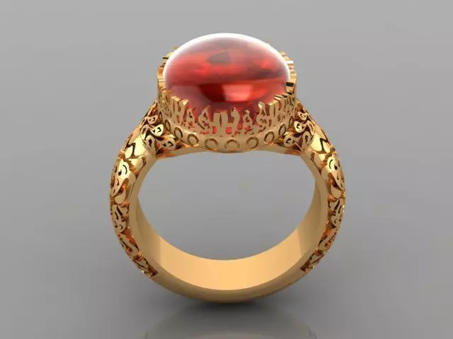 hi class ring 3D print model