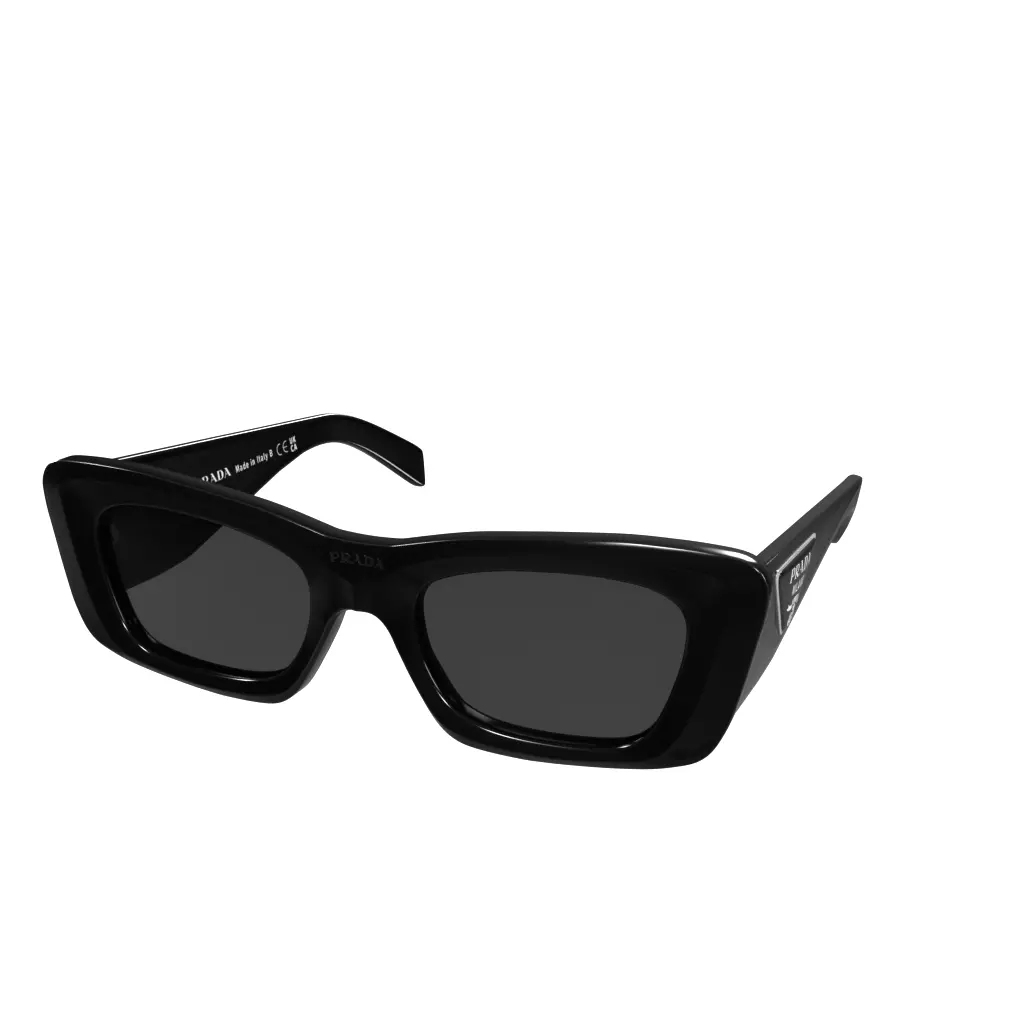 Prada spr13z Black Low-poly 3D model